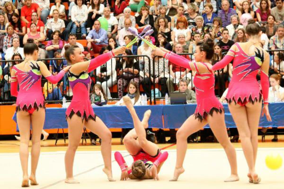 El Pabellón Municipal ha acogido este final de temporada del club con muchas exhibiciones 