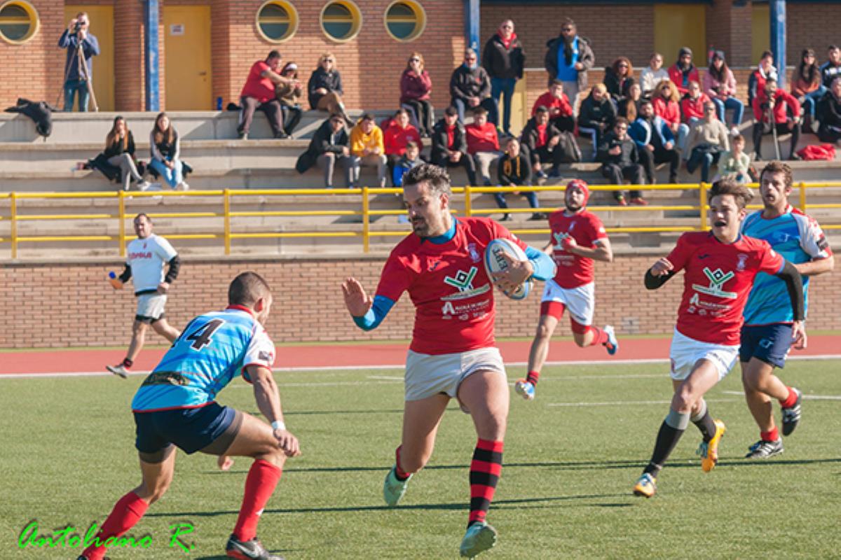 Los alcalaínos logran una importante victoria ante el XV Sanse Scrum