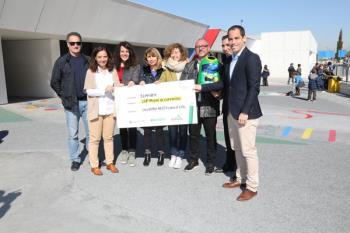 Cada alumno del centro ha reciclado una media de 37 kilos de vidrio 