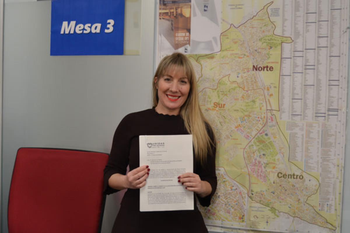 La formación ha presentado sus propuestas en el proceso de tramitación de la elaboración del PGOU