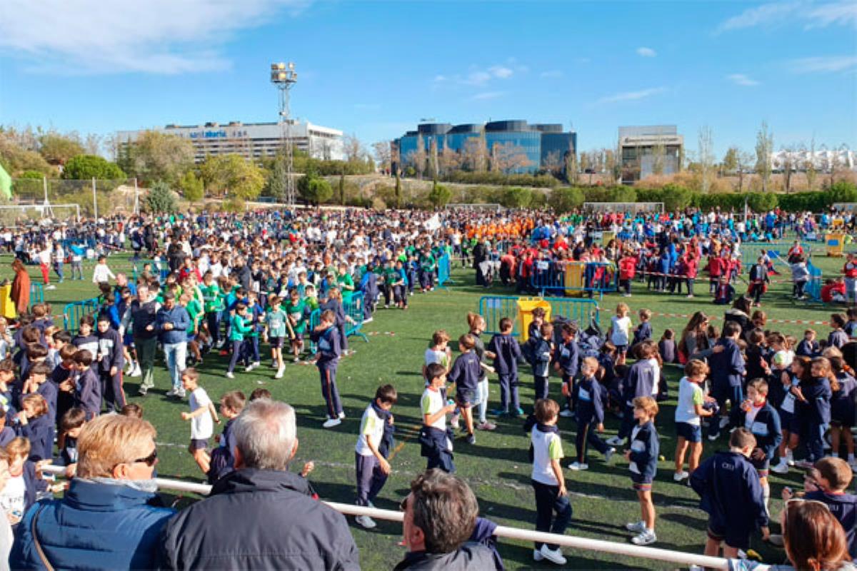 Casi 4.500 alumnos participaron en un circuito en el parque de Villa Rosa-Paco Caño