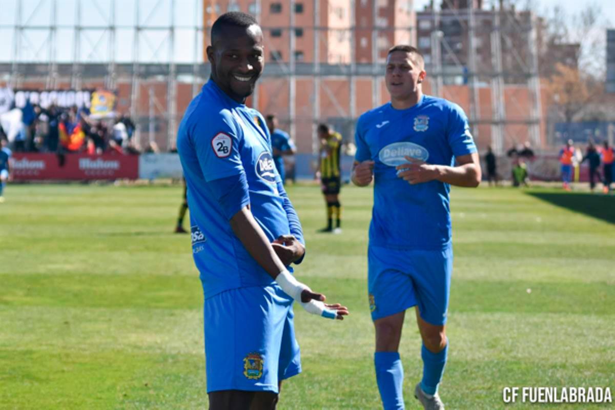 El delantero anotó dos goles en la victoria azulona contra el Rápido de Bouzas