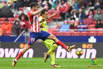 Los de Bordalás realizaron un gran inicio de partido en donde pudieron tomar ventaja en el marcador. El Atleti, con Diego Costa como protagonista, no perdonó