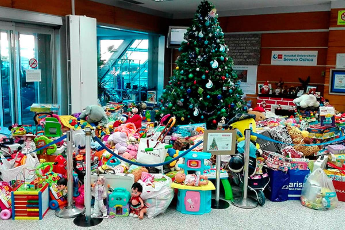 El Hospital leganense bate su récord de recogida de juguetes y los repartirá a niños de toda España