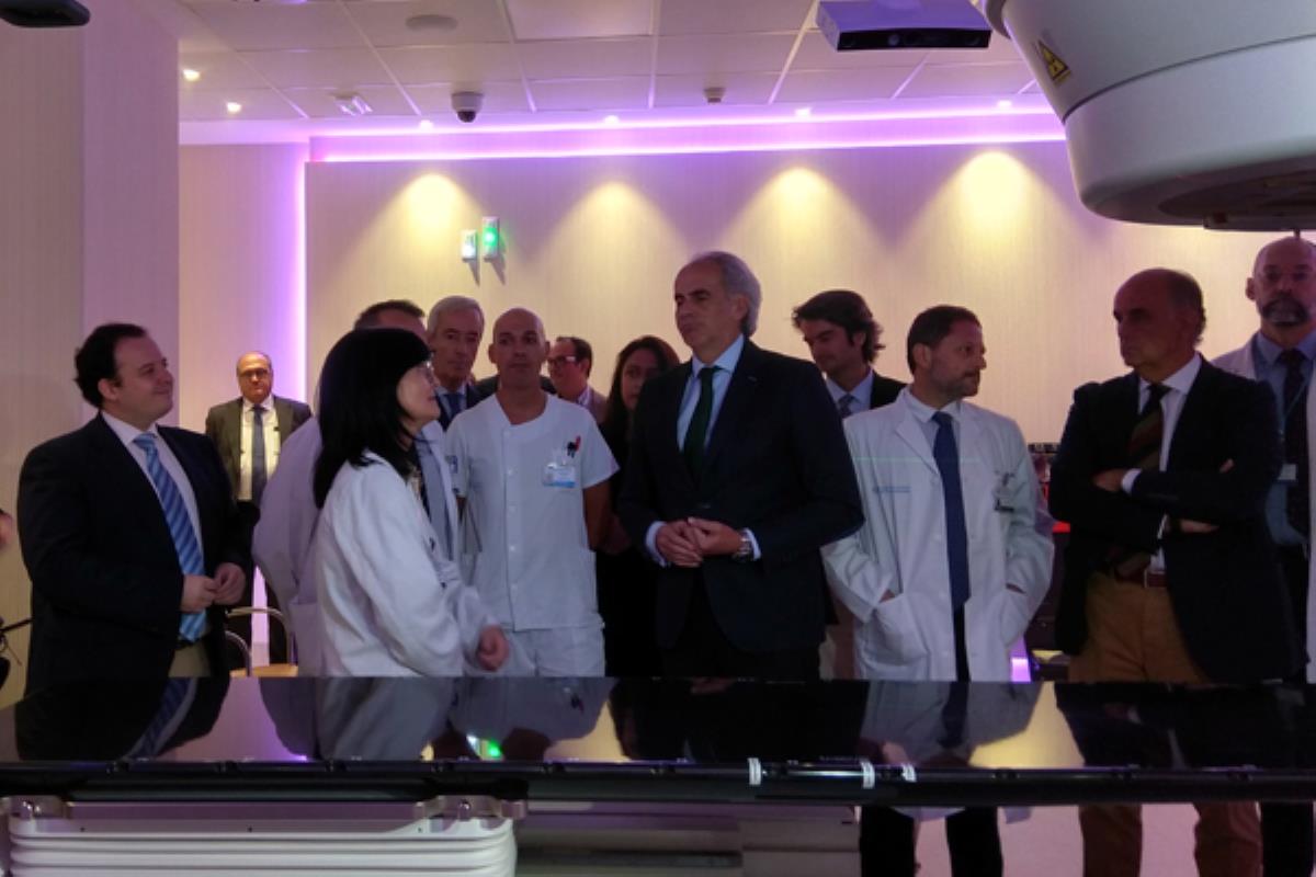 Este equipamiento fue adquirido con la donación de 46,5 millones de euros de la Fundación Amancio Ortega