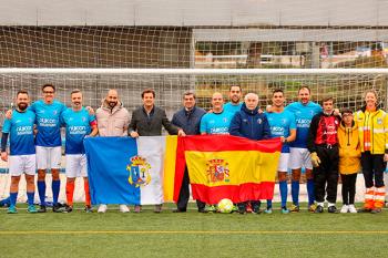 El equipo de Bomberos de la Comunidad de Madrid se alza con el trofeo en una jornada solidaria
