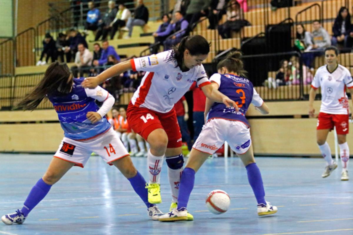 Las pepineras no pudieron con las gallegas, muy superiores durante todo el encuentro