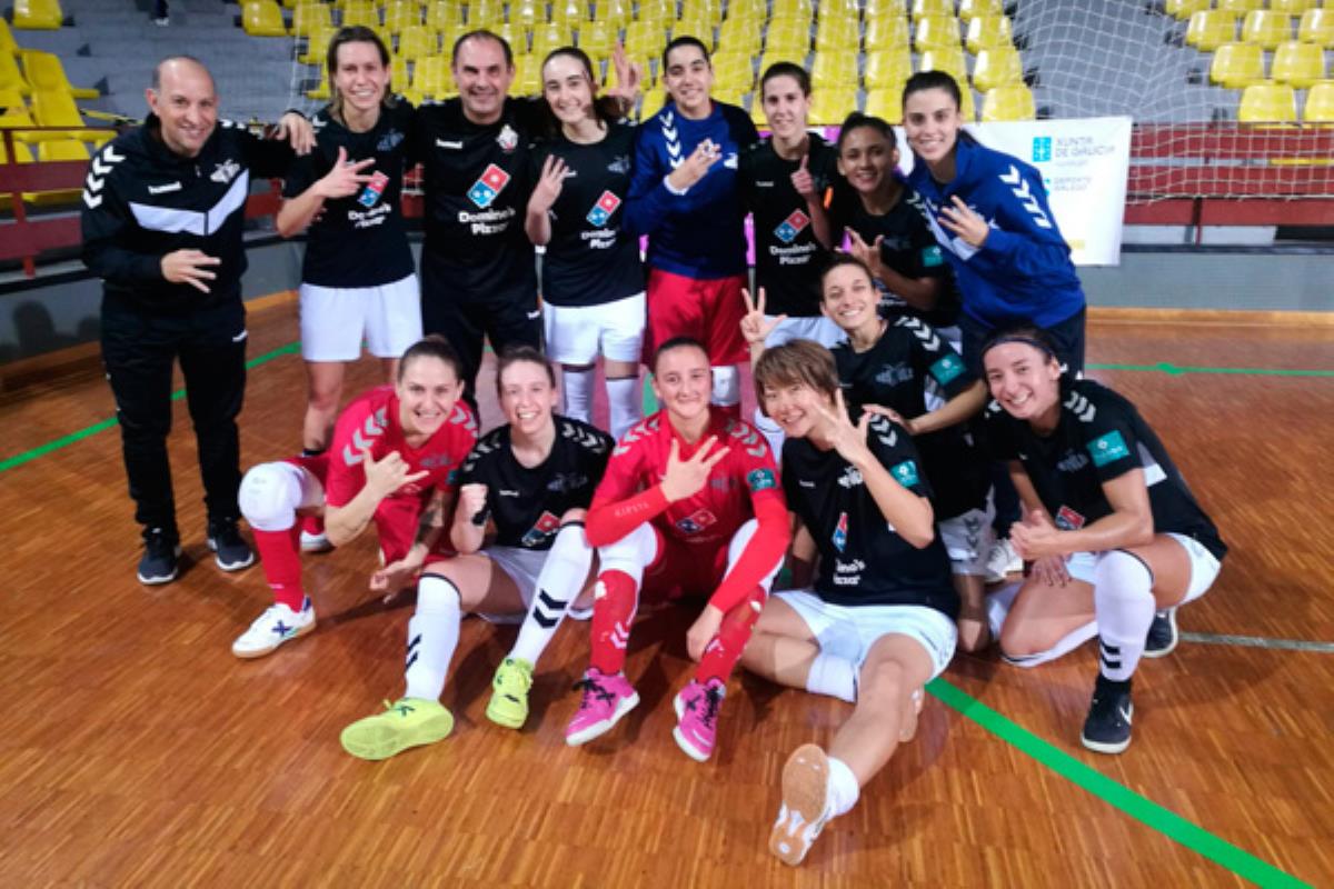 Las mostoleñas vencieron al Cidade de As Burgas y son novenas en la clasificación