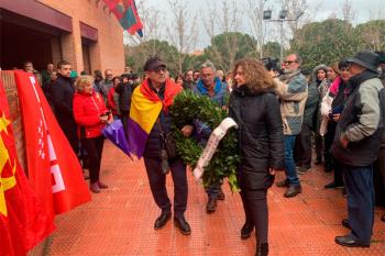 Los populares se refieren al acto de homenaje a los ‘Abogados de Atocha’ en el parque anexo al Buero Vallejo