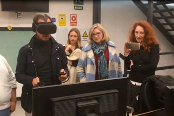 La formación popular probó la nueva tecnología en la que trabaja EDETRONIK, basada en la realidad virtual