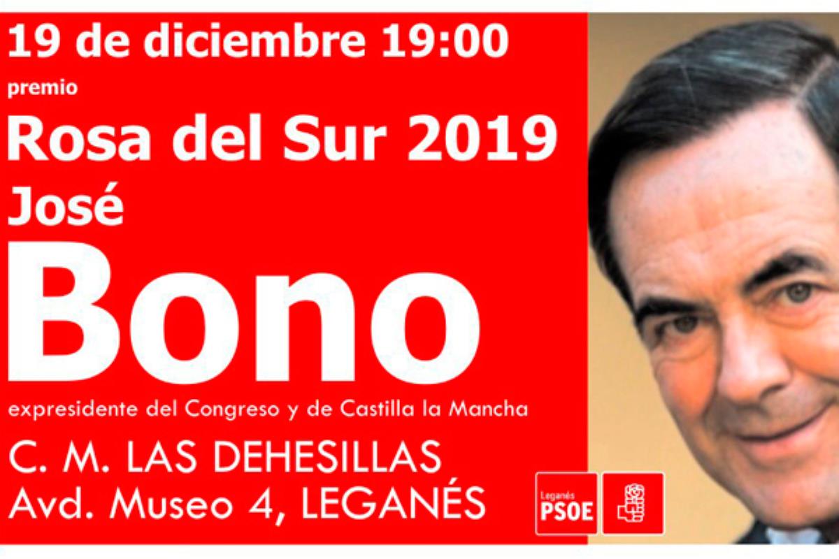 El ex ministro de Defensa será el encargado de recoger este reconocimiento