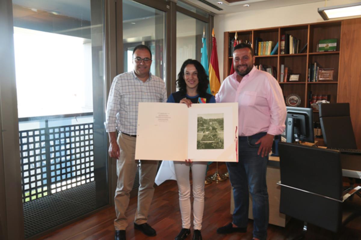 La deportista del Club Arqueros de Leganés recibió el apoyo del consistorio pepinero
