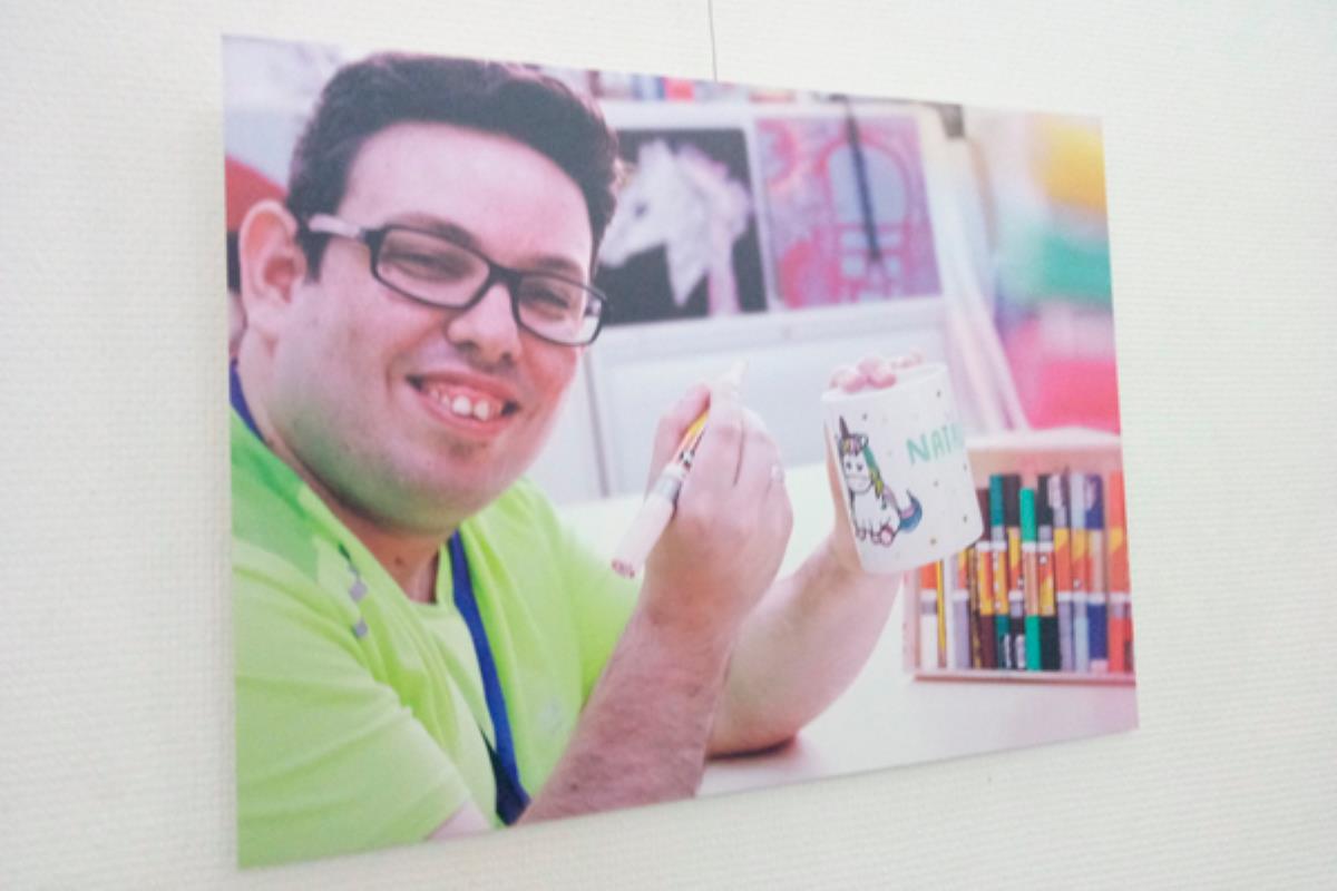 La asociación exhibirá las manualidades realizadas en sus talleres