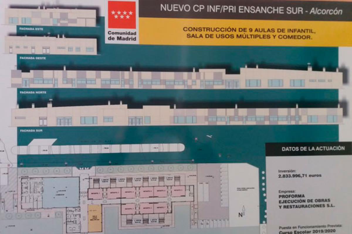 A pesar de que estaba previsto que el centro educativo fuera designado como 'reina Letizia'