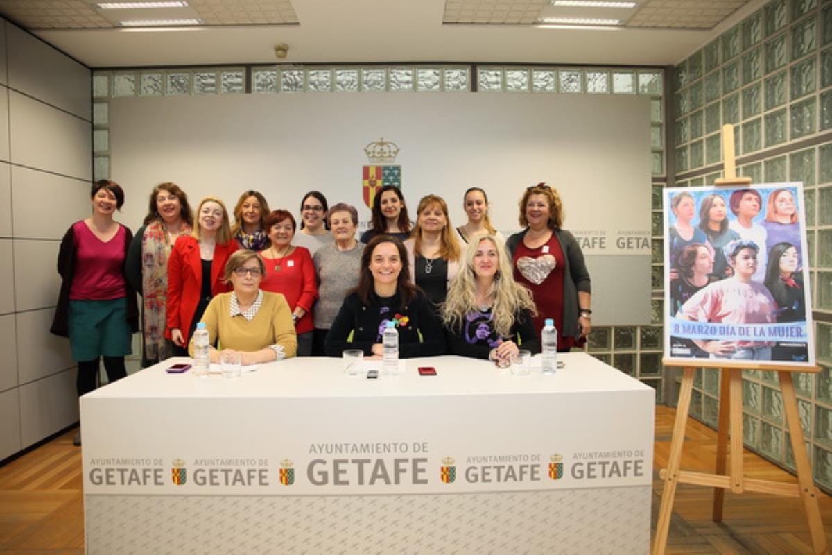 El Ayuntamiento de Getafe se vuelca con el 8-M