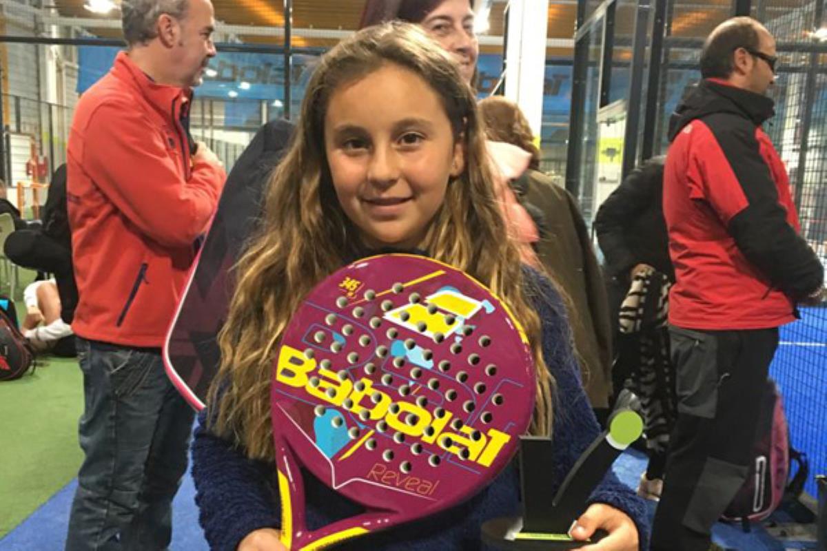 A sus diez años, la jugadora roceña ha conseguido alzarse con el número 1 en categoría benjamín