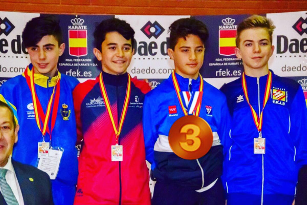 El deportista fuenlabreño entrena en el Club Seiken Do 