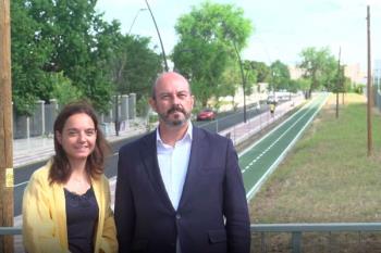 El presidente en funciones de la Comunidad, Pedro Rollán, acompañado por la alcaldesa, broche de oro de la clausura