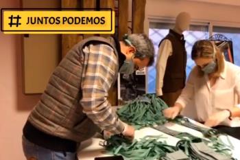 Las empresas textiles ‘Pasión Morena’ y ‘4 Hunters’ trabajan para realizar material para sanitarios