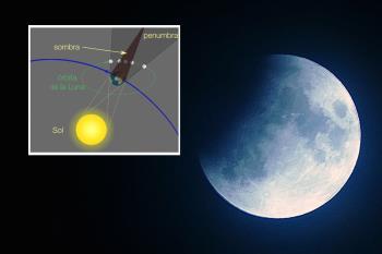 A partir de las 18:07 se podrá ver desde España