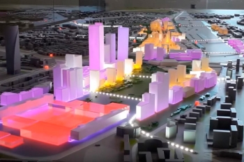 El futuro distrito de negocios de Chamartín contará con un
paseo peatonal y tendrá la estación de tren como epicentro