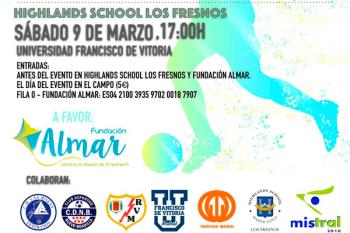El próximo 9 de marzo se disputará el I Torneo de Fútbol Benéfico de Veteranos en favor de la Fundación Almar