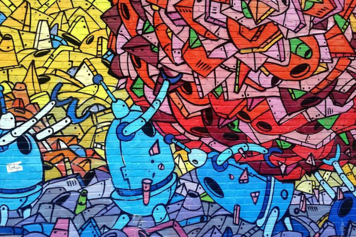 El municipio invierte 65.000 euros al año para mantener el espacio público libre de pintadas