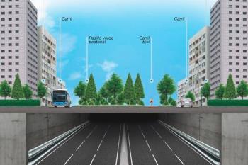 Además, no será necesaria una tuneladora y la vía contará con tres carriles por sentido
