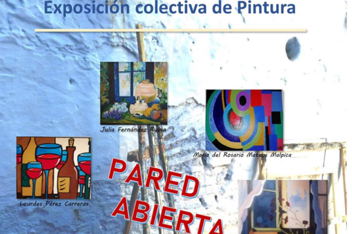 Los miembros del taller del centro cultural exponen sus obras en una muestra muy variada