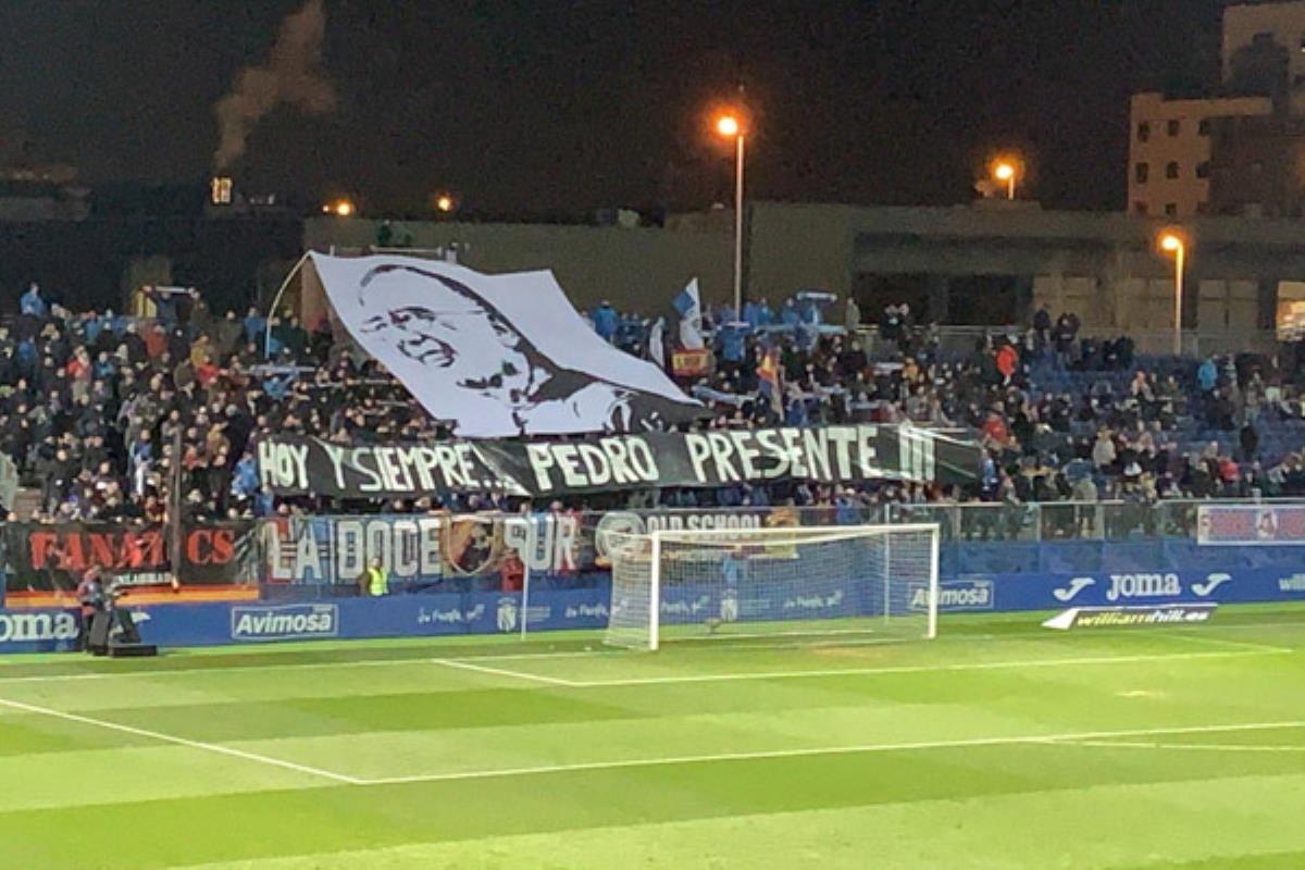 Un flojo partido que sirvió de homenaje a un símbolo fuenlabrista, Pedro Díaz