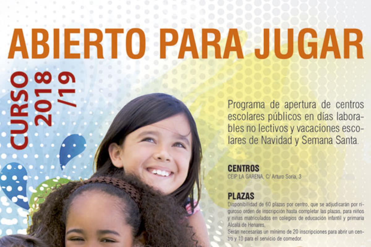 Los centros que estarán abiertos son La Garena, Francisco de Quevedo y Doctora de Alcalá