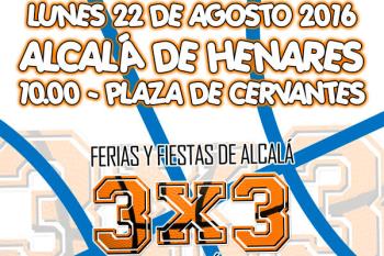 El lunes 22 de agosto se jugará el tradicional 3x3 del C.B. Alcalá