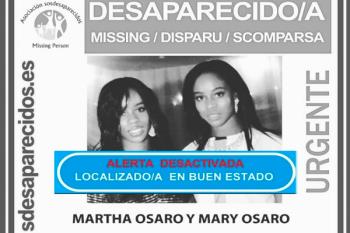 Finalmente, las gemelas Osaro desaparecidas el pasado jueves
han sido encontradas en buen estado