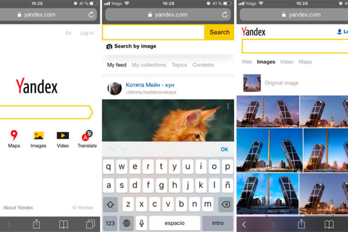 El buscador ruso Yandex es capaz de encontrar una foto "idéntica" a la que tu subes con una precisión que asusta 