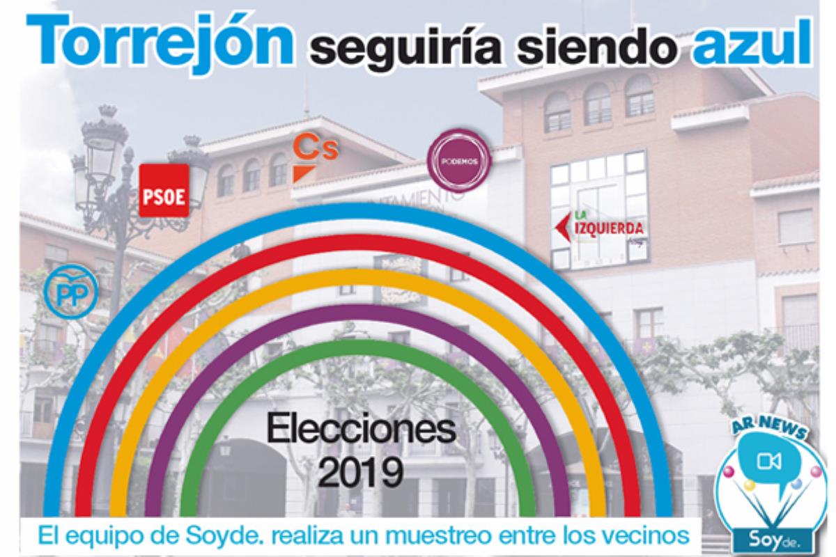 El Partido Popular se mantendría como la primera fuerza en Torrejón.