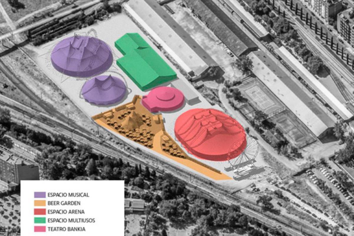 La productora Lets Go es la encargada de gestionar este espacio de 18.000 metros cuadrados