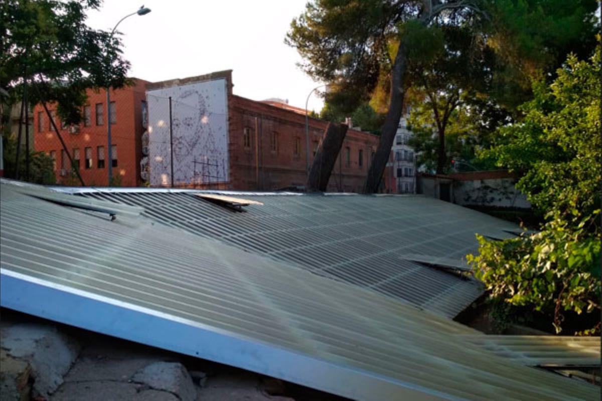 La cubierta del invernadero del Parque O´Donell ha sido reparada coincidiendo con el 20 aniversario de la declaración de Alcalá como Patrimonio de la Humanidad