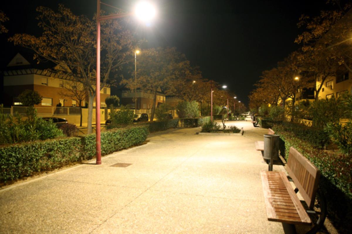 Las luminarias existentes se sustituirán por otras de LED