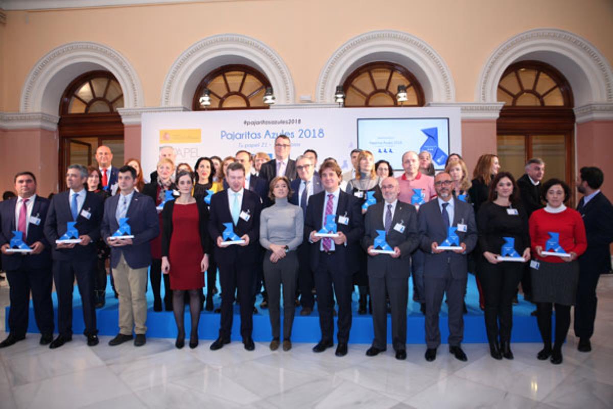 Nuestra ciudad ha sido premiada en materia de recogida de papel y cartón