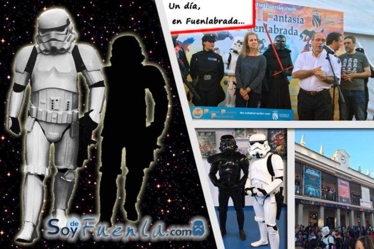 La Legión 501 desfiló por Fuenlabrada por una buena causa, Marta