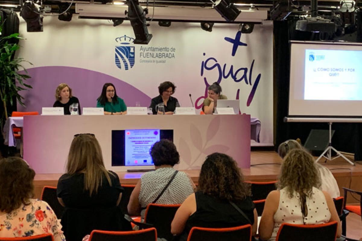 Hoy se ha celebrado la II Jornada de Fomento del Autoempleo y el Emprendimiento en femenino de Fuenlabrada