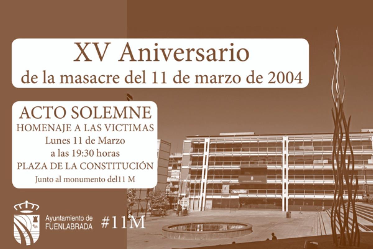 Un homenaje tendrá lugar esta tarde, en la Plaza de la Constitución