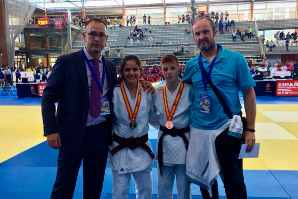 Amanda Sánz y Miguel Ángel Machuca, pertenecientes al Club de Judo Lorkan, han logrado excelentes resultados en el Campeonato de España Infantil y Cadete