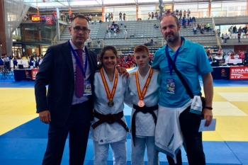 Amanda Sánz y Miguel Ángel Machuca, pertenecientes al Club de Judo Lorkan, han logrado excelentes resultados en el Campeonato de España Infantil y Cadete