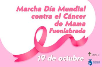 AECC y el Consistorio organizan una marcha en el Día Mundial Contra el Cáncer de Mama