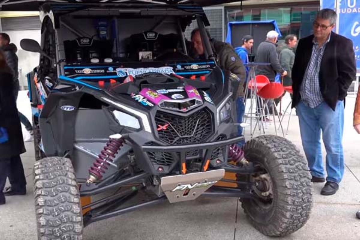 Juan Félix llevara la marca "Fuenlabrada" al próximo Dakar