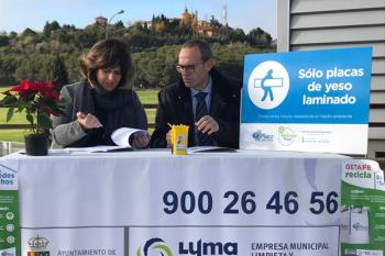 El ayuntamiento y Saint-Gobain Placo han renovado su acuerdo, comprometido con la Economía Circular