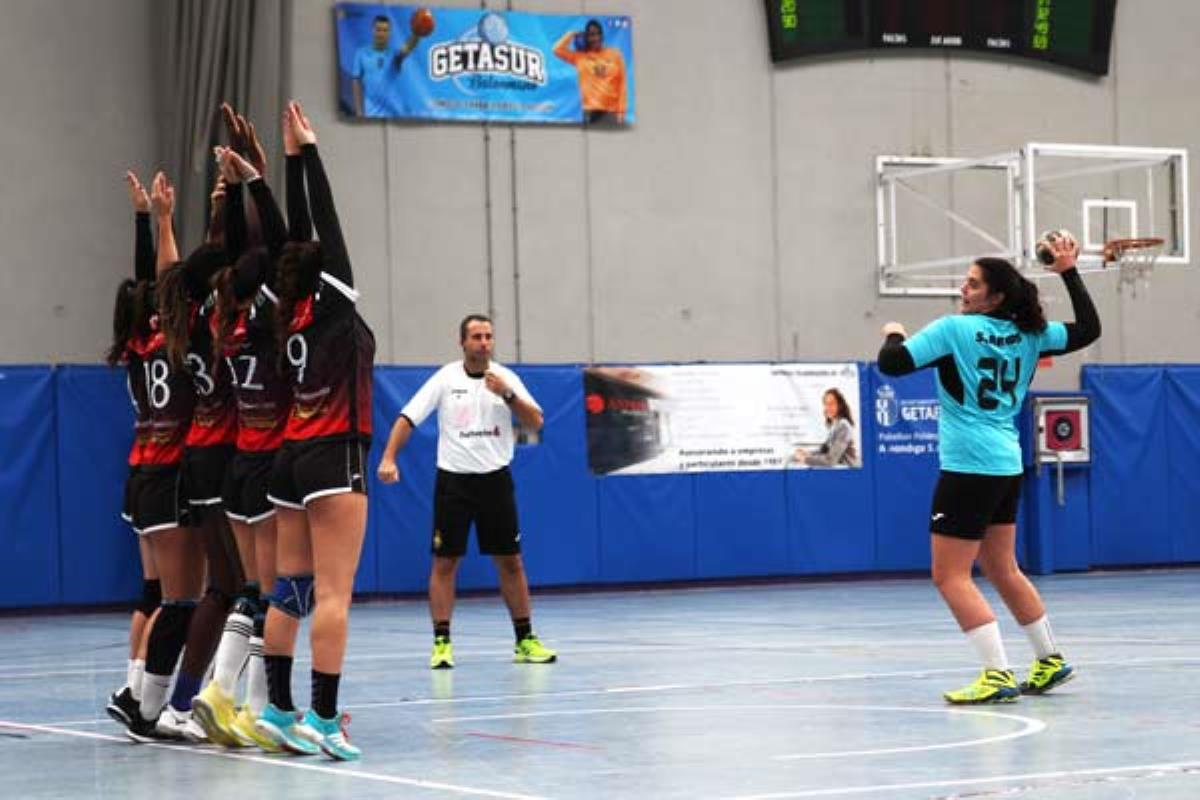 El primer equipo femenino de Getasur consiguió este domingo su segunda victoria de la temporada en la División de Honor Plata. 