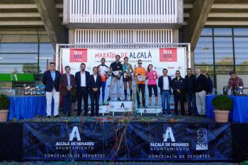 Un total de 1.500 atletas llenaron las calles de Alcalá