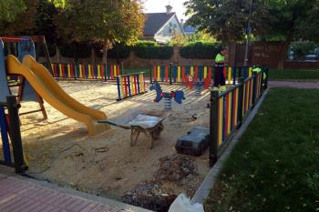  Las remodelaciones se están llevando a cabo por la Concejalía de Parques y Jardines